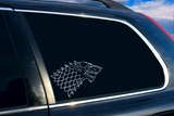 Vinyl Decal | GoT Inspired Dire Wolf/Winter Is Coming | Cars, Laptops, Etc
