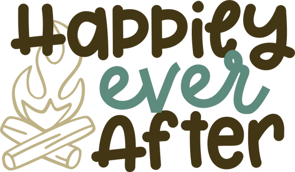 Vinyl Decal | Happily Ever After | Cars, Laptops, Etc.