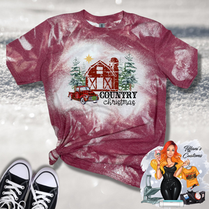 Country Christmas *Sublimation T-Shirt - MADE TO ORDER*
