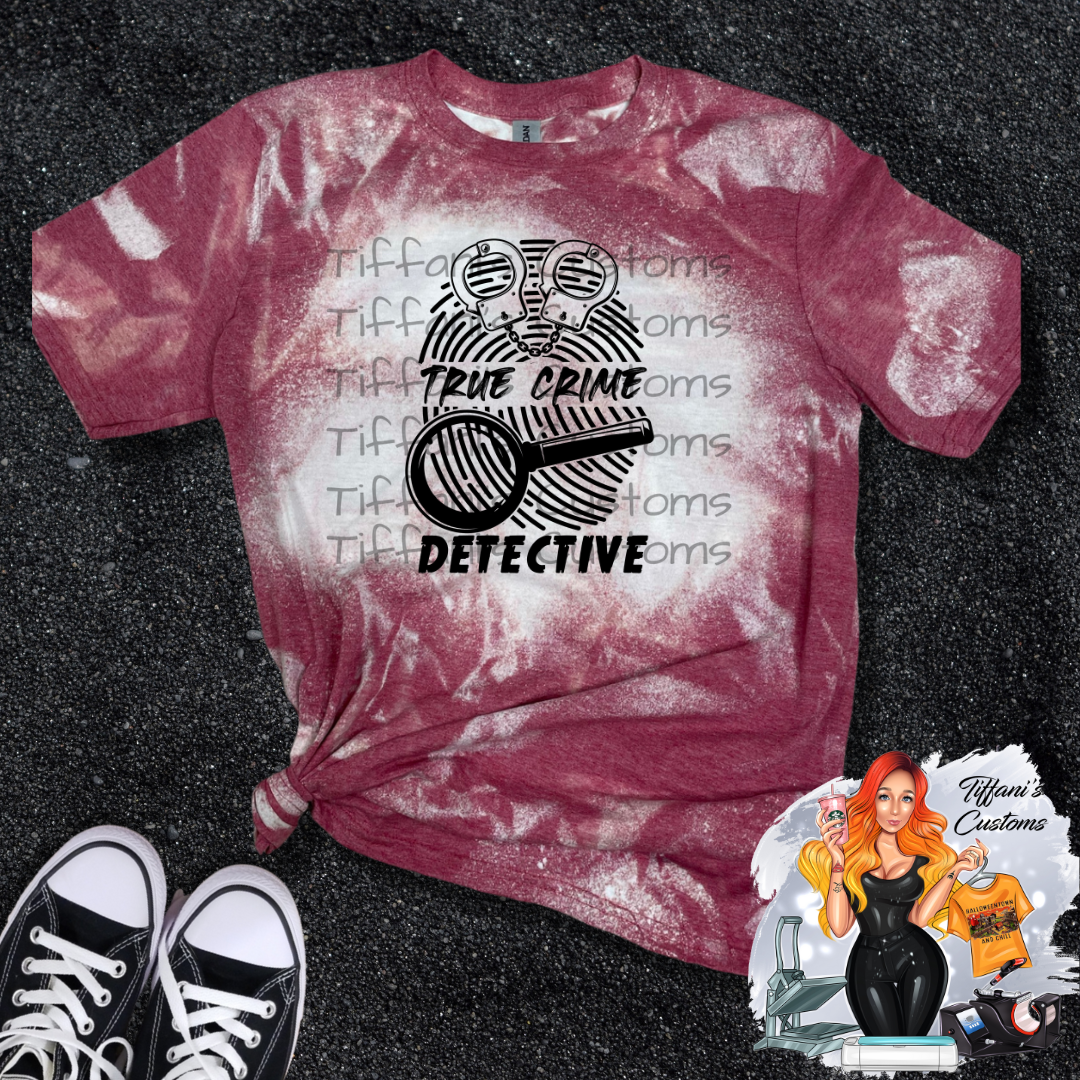 True Crime Detective *Sublimation T-Shirt - MADE TO ORDER*