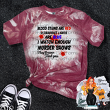 Blood Stains Are Red *Sublimation T-Shirt - MADE TO ORDER*