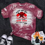 Roses Are Red Violets Are Blue They'll Never Find You *Sublimation T-Shirt - MADE TO ORDER*