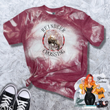 Reindeer Crossing *Sublimation T-Shirt - MADE TO ORDER*