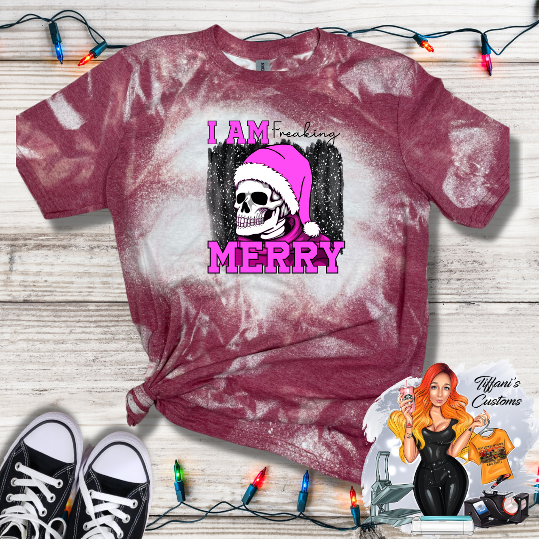 Freaking Merry *Sublimation T-Shirt - MADE TO ORDER*
