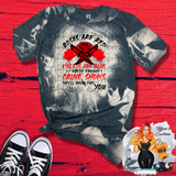 Roses Are Red Violets Are Blue They'll Never Find You *Sublimation T-Shirt - MADE TO ORDER*