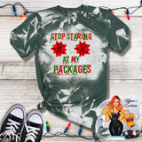 Stop Staring At My Packages *Sublimation T-Shirt - MADE TO ORDER*