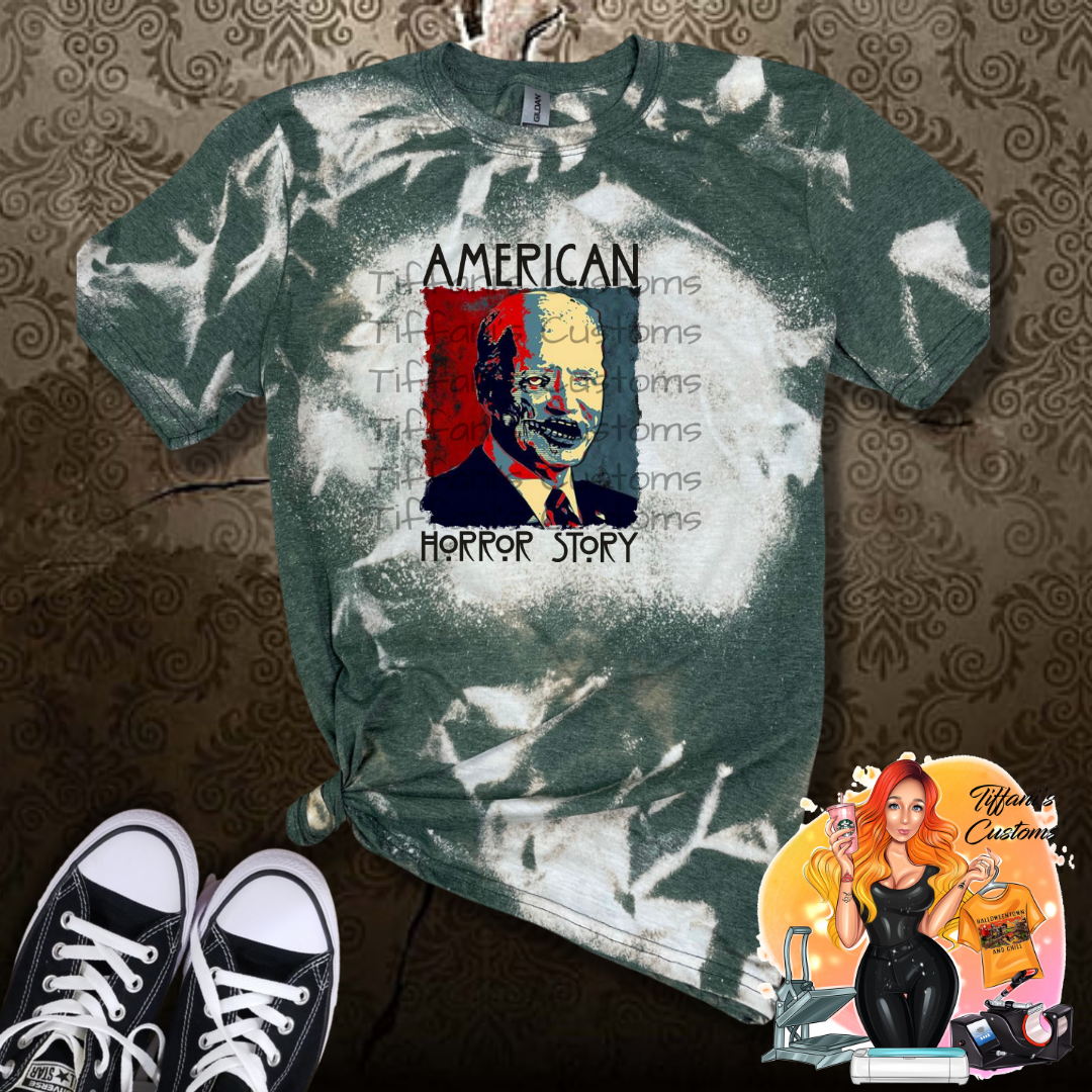 American Horror Biden *Sublimation T-Shirt - MADE TO ORDER*