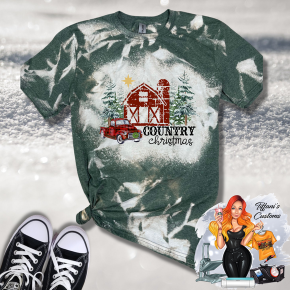 Country Christmas *Sublimation T-Shirt - MADE TO ORDER*
