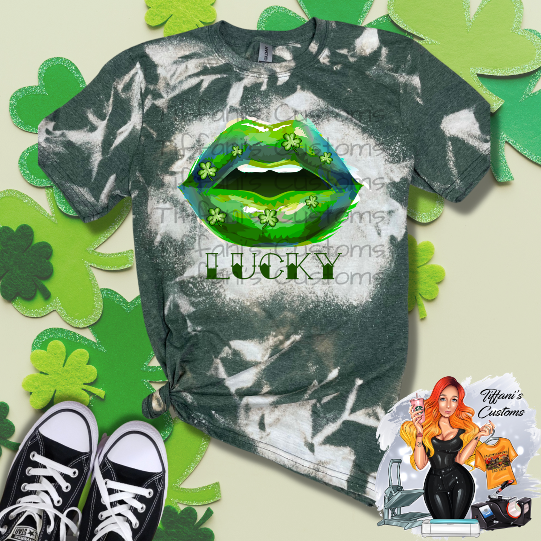 Lucky Lips *Sublimation T-Shirt - MADE TO ORDER*