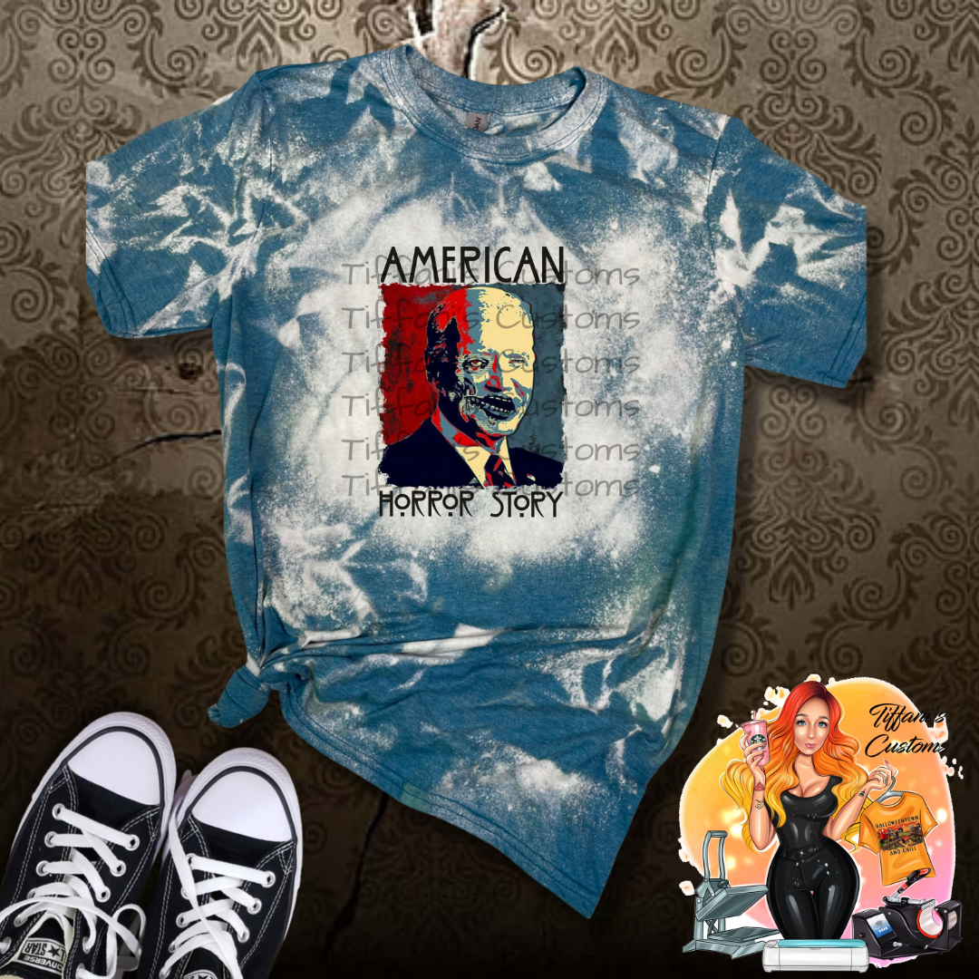 American Horror Biden *Sublimation T-Shirt - MADE TO ORDER*