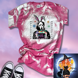 Ghost Bunny *Sublimation T-Shirt - MADE TO ORDER*