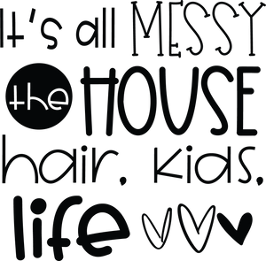 Vinyl Decal | House Hair Kids Life | Cars, Laptops, Etc.