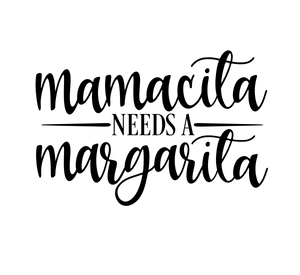 Vinyl Decal | Mamacita Margarita | Cars, Laptops, Etc.