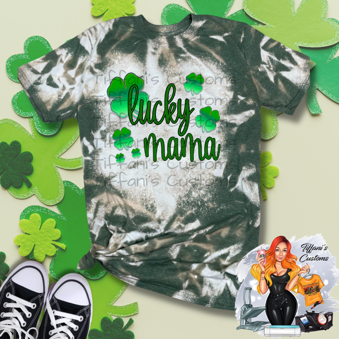 Lucky Mama *Sublimation T-Shirt - MADE TO ORDER*