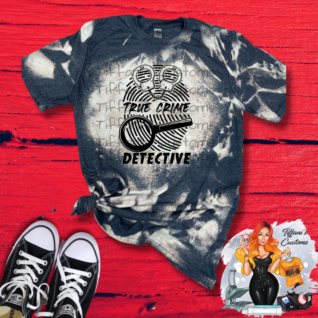 True Crime Detective *Sublimation T-Shirt - MADE TO ORDER*