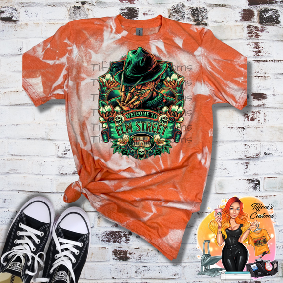 Welcome To Elm Street *Sublimation T-Shirt - MADE TO ORDER*