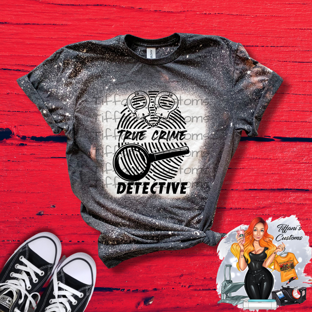 True Crime Detective *Sublimation T-Shirt - MADE TO ORDER*