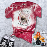 Reindeer Crossing *Sublimation T-Shirt - MADE TO ORDER*