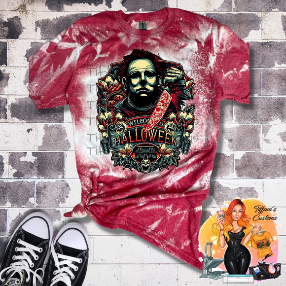 Welcome To Halloween *Sublimation T-Shirt - MADE TO ORDER*