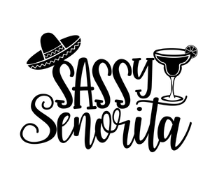 Vinyl Decal | Sassy Señorita | Cars, Laptops, Etc.