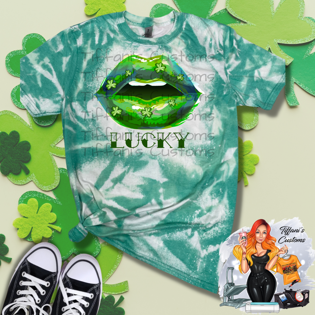 Lucky Lips *Sublimation T-Shirt - MADE TO ORDER*