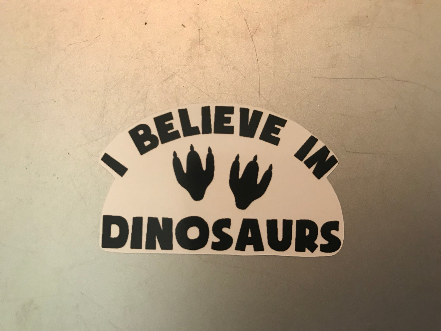 Sticker | I Believe In Dinosaurs | Water bottles, Laptops, Etc