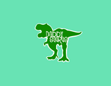 Sticker | Daddysaurus | Water bottles, Laptops, Etc