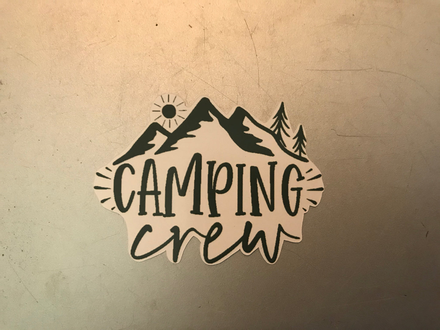 Sticker | Camping Crew | Water bottles, Laptops, Etc