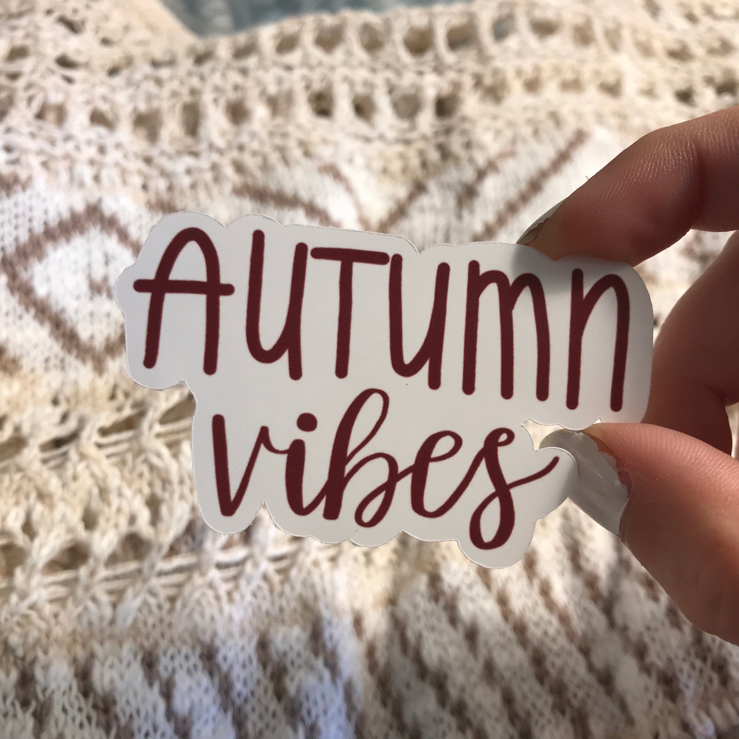 Sticker | Autumn Vibes | Water bottles, Laptops, Etc