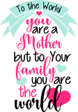Vinyl Decal | You Are The World | Cars, Laptops, Etc.